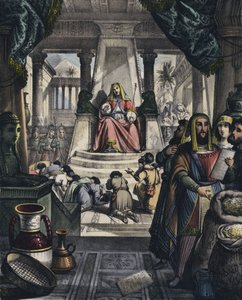 Joseph receiving the homage of his brethren by Siegfried Detler Bendixen